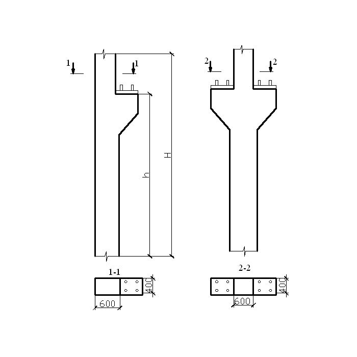 Колонна железобетонная 8к 144-42